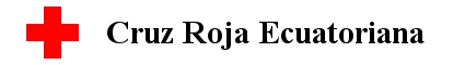 Logo de Cruz Roja del Ecuador